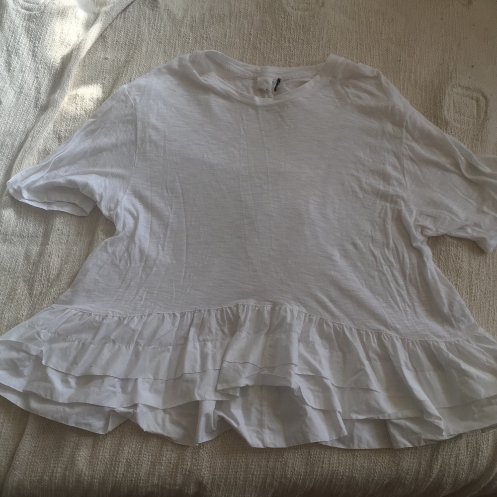 ANTHRO White Blouse